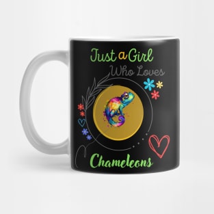 Just A Girl Who Loves Chameleons Mug